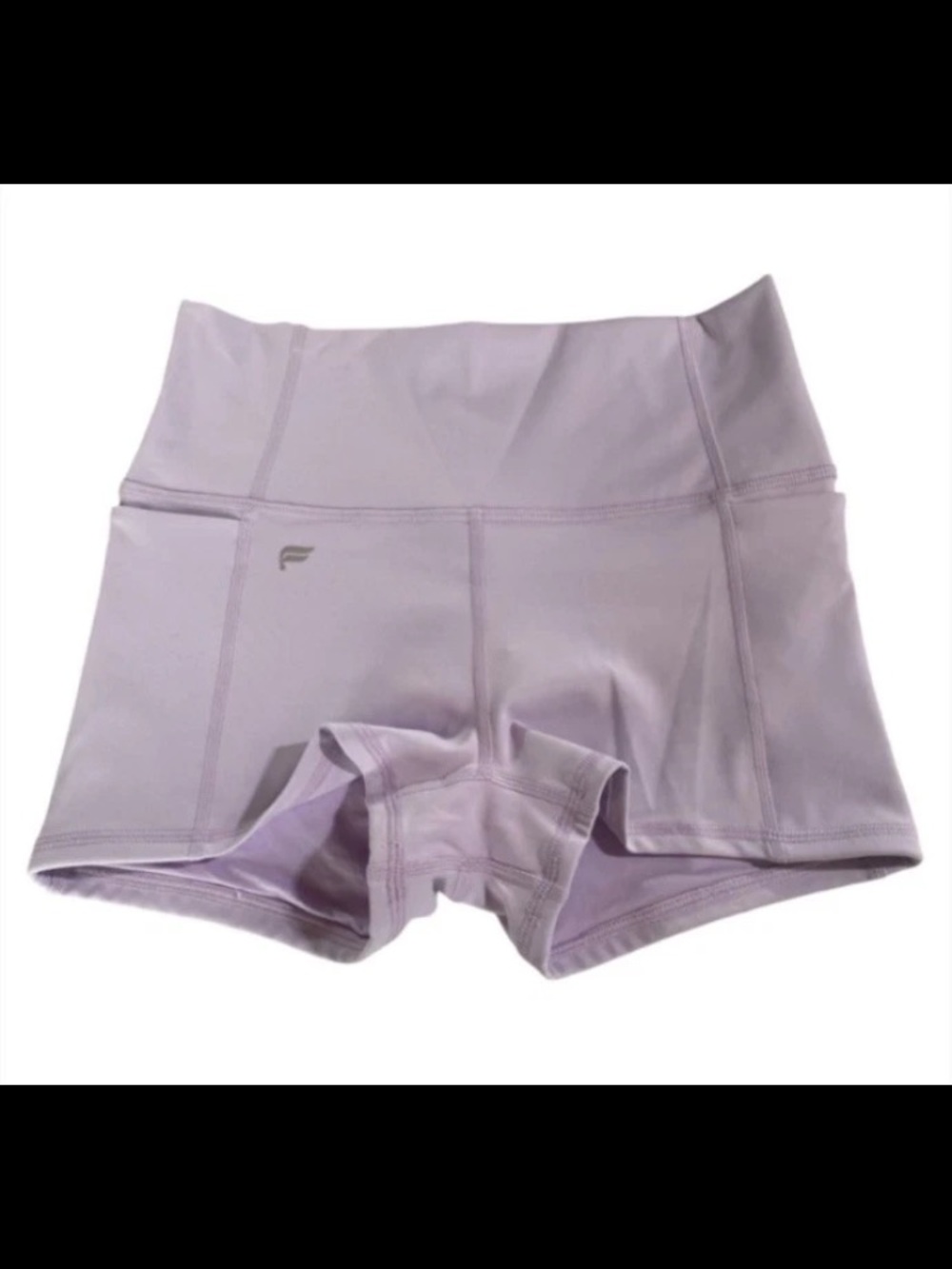 NWT Fabletics Women Oasis High-Waisted Pocket Short 2" Hazy Iris Size XS